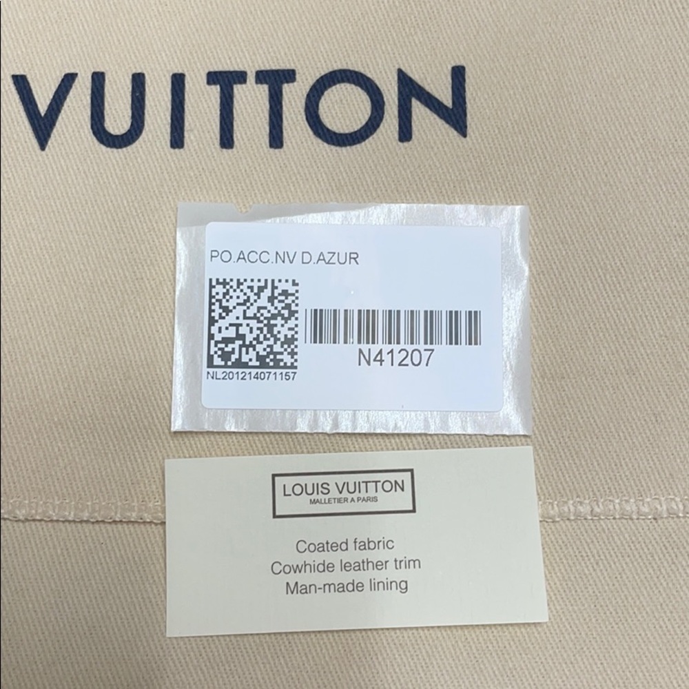 🛑SOLD🛑 LV Pochette Accessoires Damier Azur - Picture 6 of 11